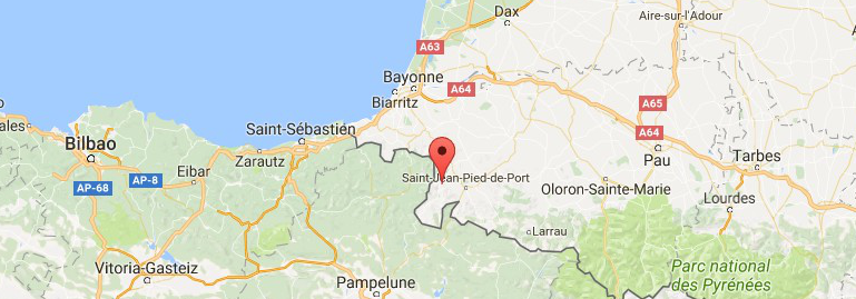 Localisation projet Saint-Étienne-de-Baïgorry