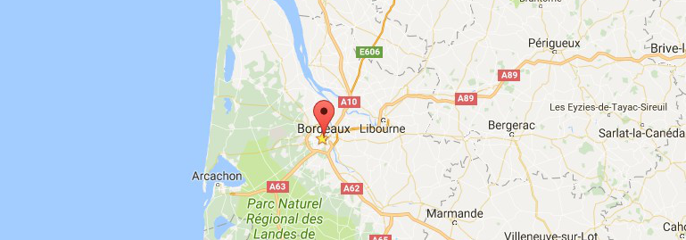 Localisation projet Bordeaux