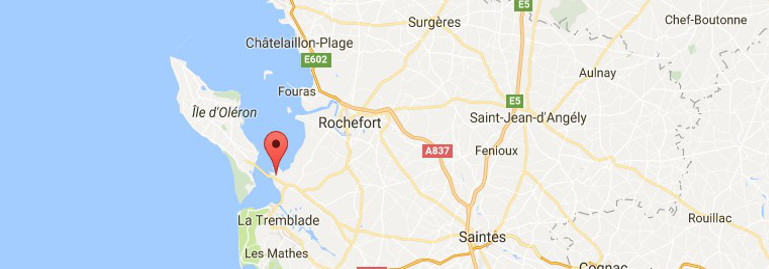 Localisation projet Bourcefranc