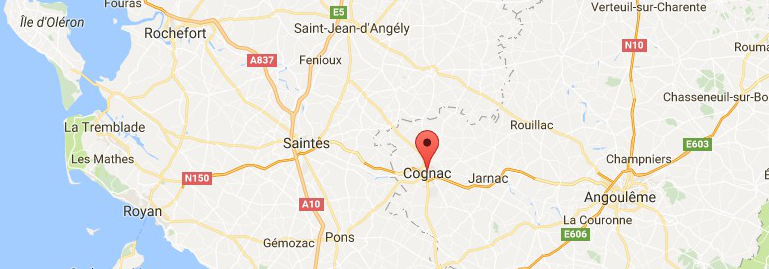Localisation projet Cognac