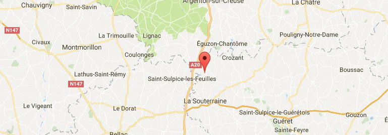 Localisation projet Les Brosses