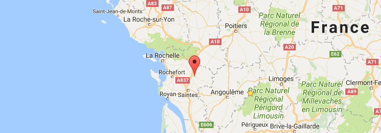 Localisation projet Saint-Jean-d'Angely