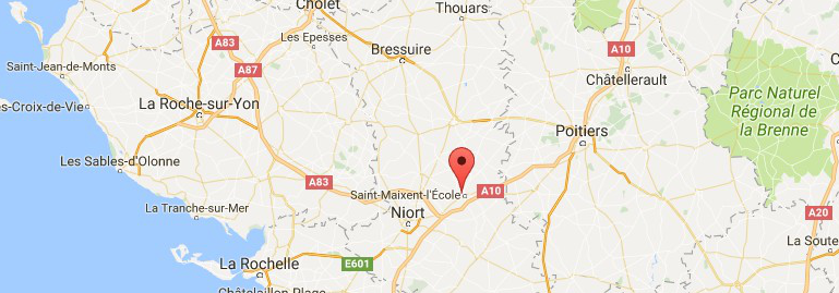 Localisation projet Saint-Maixent-L'école