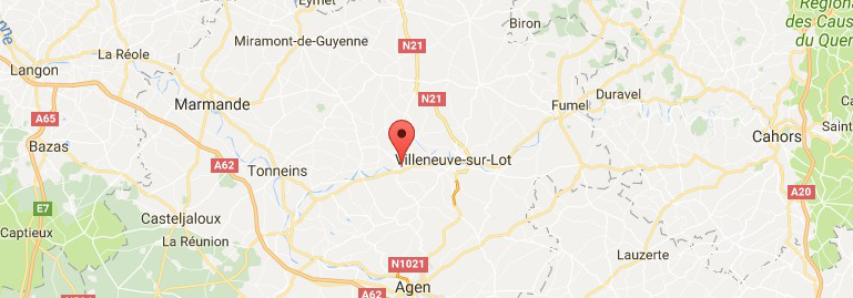 Localisation projet Sainte-Livrade-sur-Lot