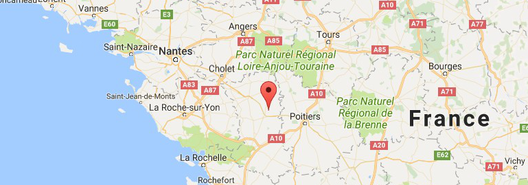 Localisation projet Viennay
