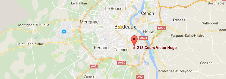 Localisation projet Bègles