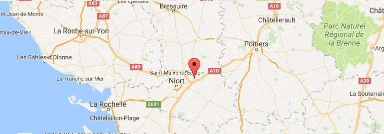 Localisation projet La Crèche