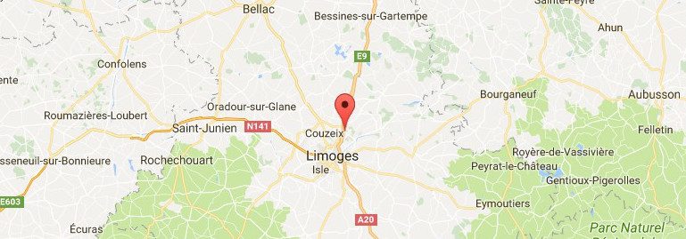 Localisation Projet Limoges