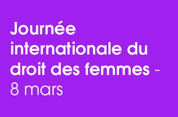 Le 8 mars, c'est la journée du droits des femmes. Découvrez les engagements de l'Europe en Nouvelle-Aquitaine